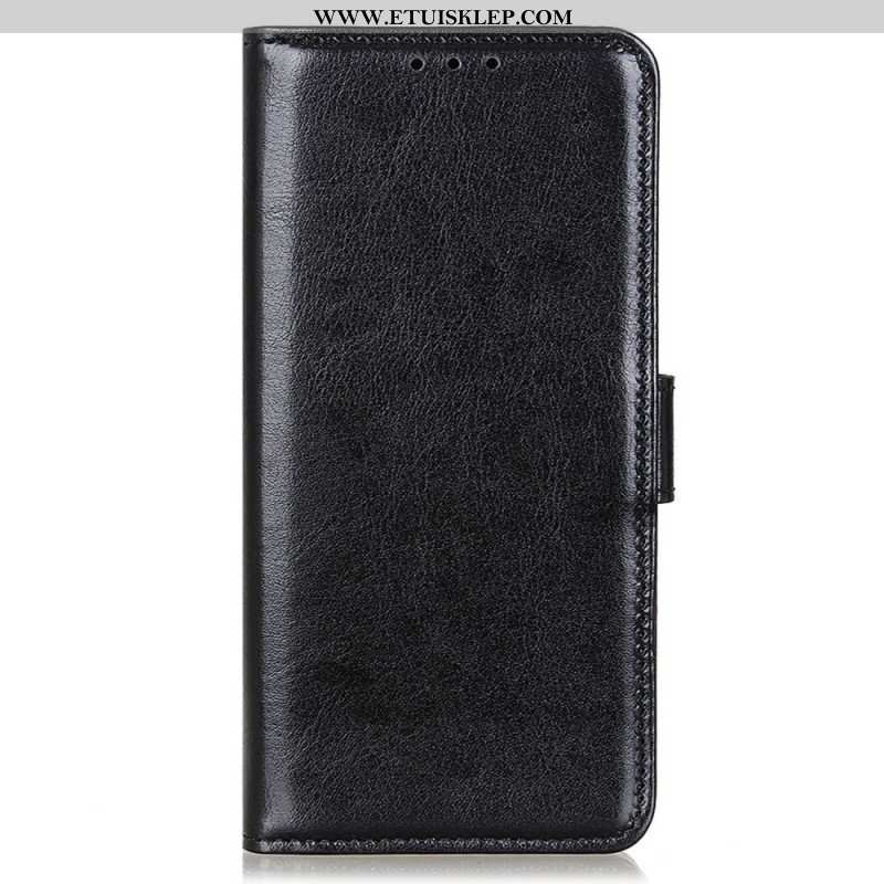 Etui Folio do Xiaomi Redmi Note 12 5G Sztuczna Skóra Lakierowana